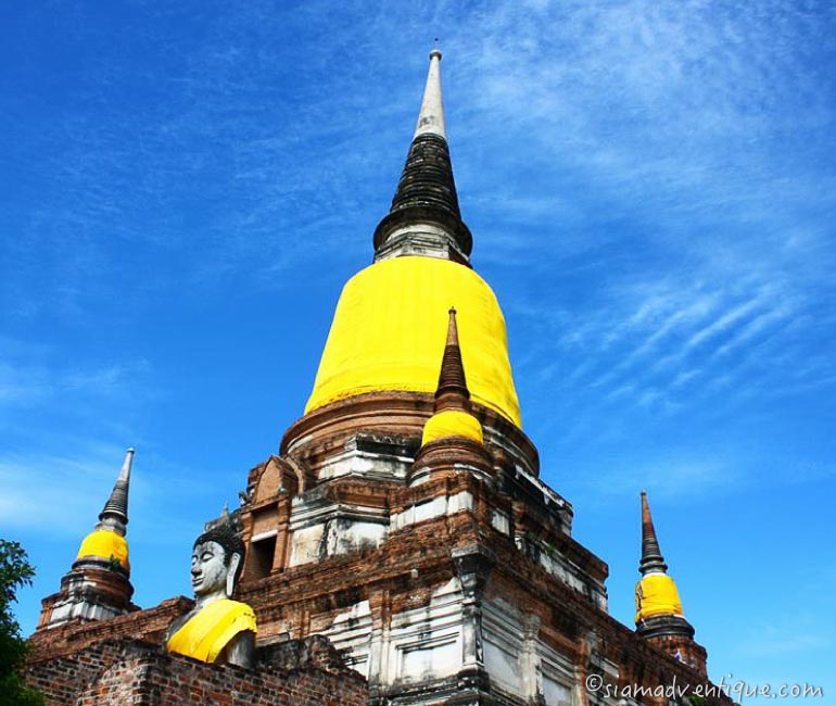 The Stupa at Wat Yai Chai Mongkol