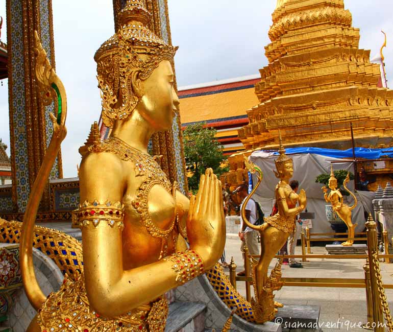 Angels and Divinities at the Grand Palace