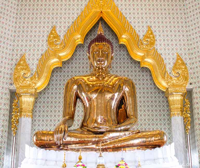 The Gold Buddha at Wat Traimit