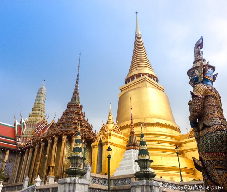 The Upper Terrace at Wat Phra Kaew